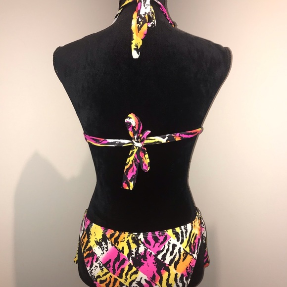 Animal print Reversible bikini - Picture 4 of 7